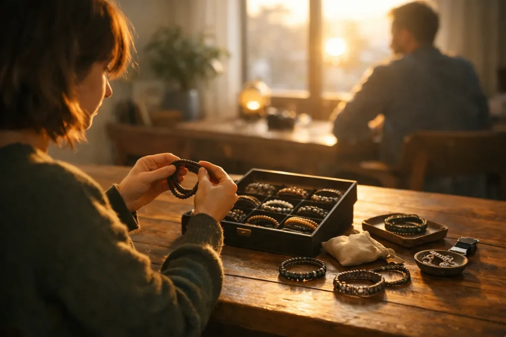 Choisir le parfait bracelet pour son copain : un guide pratique