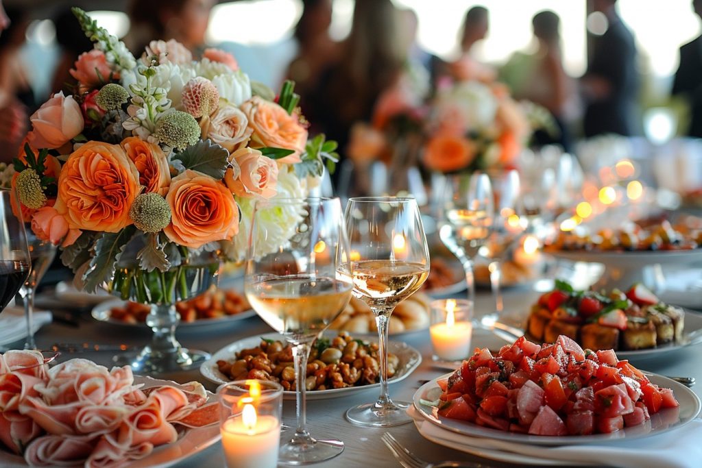 Le guide complet pour un vin d’honneur de mariage réussi