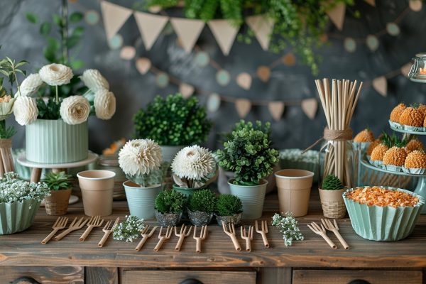 5 idées de décorations écologiques pour un mariage vert