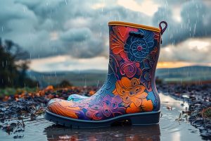Les bottes de pluie originales et élégantes pour affronter les intempéries