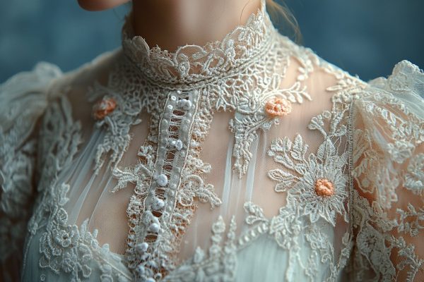 Entre dentelles et broderies : les détails qui font la différence sur une robe bohème