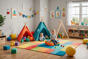 Pikler à la maison : aménagements simples et sécurisés