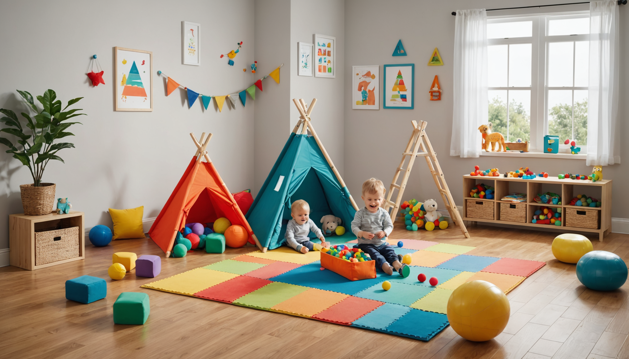 Pikler à la maison : aménagements simples et sécurisés