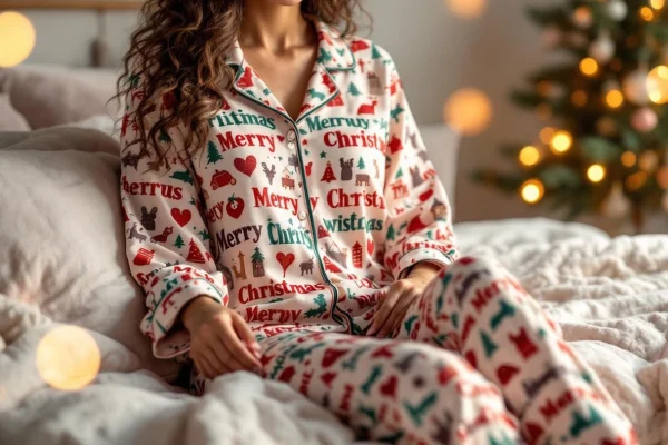 Personnalisez vos pyjamas de noël avec du flex thermocollant pour un effet unique