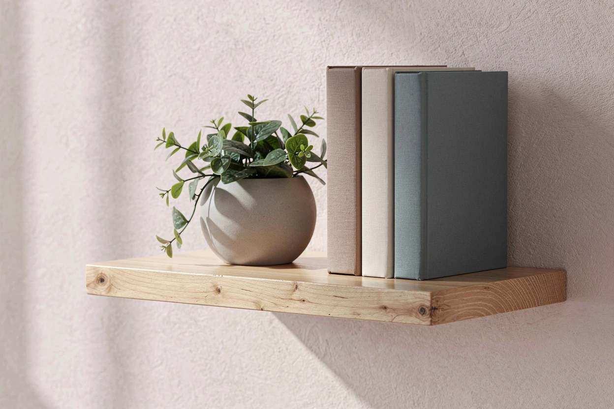 Étagère murale 20 cm : mini format, maxi praticité pour la déco et le rangement