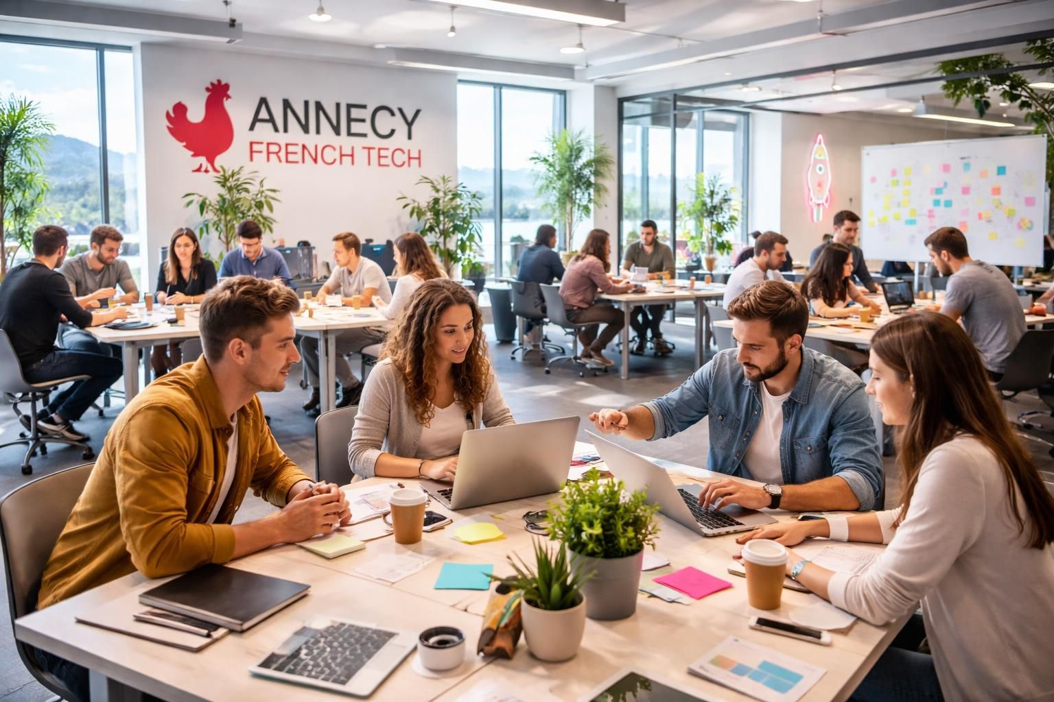 annecy french tech accueille 50 startups innovantes dans son incubateur d'entreprises, offrant un environnement propice à la croissance et au développement entrepreneurial.