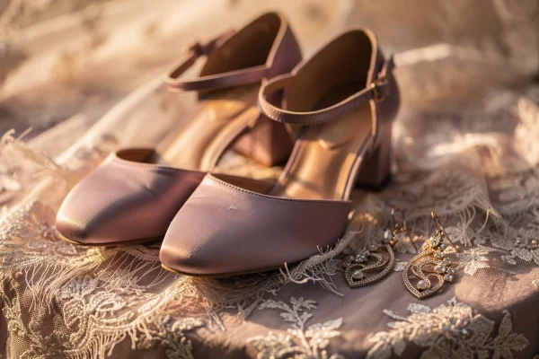 Accessoires et chaussures : sublimer une tenue de demoiselle d’honneur grande taille