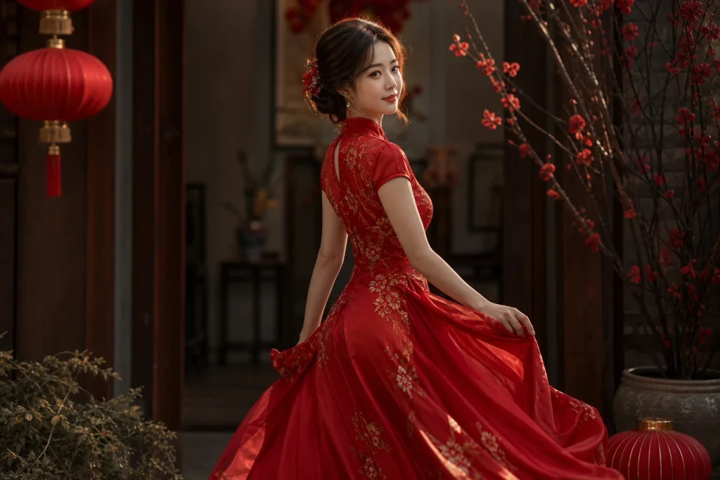 Nouvel an chinois : et si vous osiez la robe rouge pour attirer la chance ?