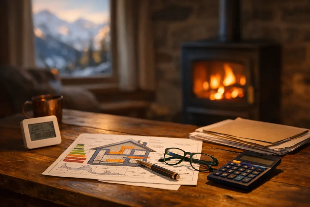 Chauffer une maison en montagne : ce qui compte avant l&rsquo;appareil